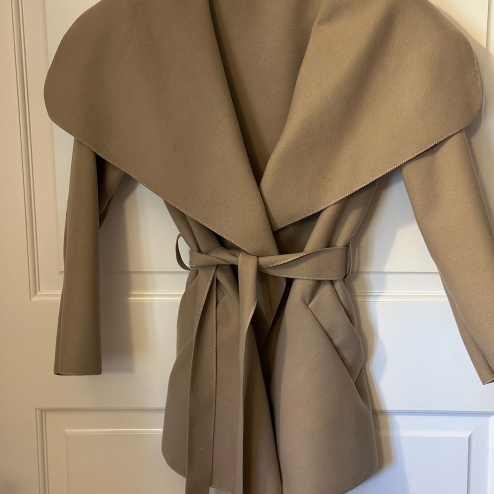 Boohoo Brand Belted Jacket